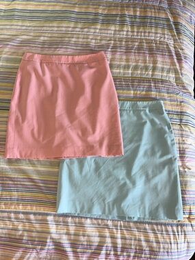 Apostrophe Pastel Pink and Mint Mini Skirts 12P